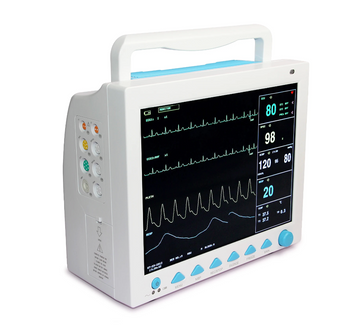 Monitor de signos vitales uso Veterinario de 6 Parámetros, pantalla de 12 pulgadas